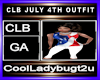 CLB JULY 4TH OUTFIT