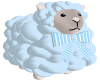Baby Sheep Toy Blue