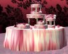 Pink wedding Cake 