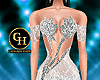 *GH* Melissa Silver Gown