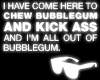 Bubblegum headsign 1