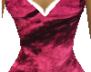 Burgundy velvet dress