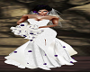 weddingdress purple rose