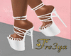 Cardy White Heels