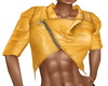 Gold Soft Leather Top