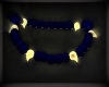 Dark blue sage beads