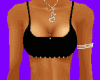 (ML) Black Bikini Top