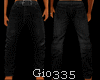 [Gio]STRAIGHT JEANS BLK