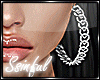 Ss✘Silver Chain Hoops