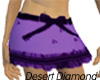 Purple Ruffle Skirt