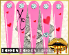 |V-day Pink Nails XO
