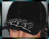 SKULL Black Cap Hair