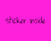 !A Allie Sticker