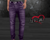 Straight Leg Jeans-Purpl