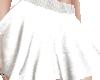 A~ White Short Skirt