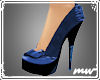 !Bow pumps blueberry
