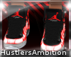 .:HA:. Red Jordans Foams