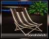 Oasis Striped Deck Chair