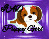 Puppy Girl Hair Purple