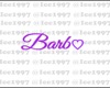 Barb custom particles