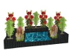fountain flower planter