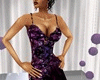 Creta Purple Short Dress