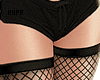 Add On Ripped Fishnets