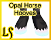 Glow Opal Horse Hoof F