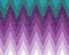 TEAL AND PURPLE FISHTAIL