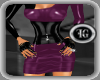 WB Black/PurplePvc Dress