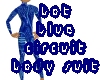 blue circuit body suit