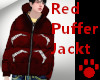 Red Puffer Jackt