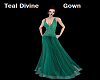 Teal Divine Gown