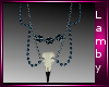 *L* Crow Skull Necklace