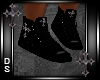 DS (F) Black Cross Shoes
