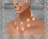 PINK FLOWER NECKLESS