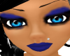 Dramatic Blue Makeup