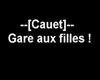 Cauet - Gare aux filles