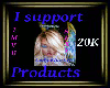 Support sticker 20K