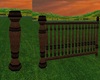 Railing Post Dark Walnut