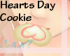 (Cag7) Hearts Day Cookie