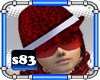 [s83]Red Leapord Fedora