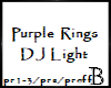 Purple Rings DJ Light