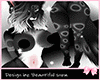 Black bubbles: Fur Femme