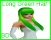 [BD] Long Green Hair