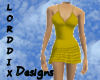 Yellow Ruffled Dress