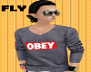 {ED} Obey Sweater grey