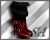 ~SA~Sexy Boots Black-Red