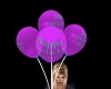 HH Fem Trig Bday Balloon