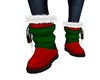 RED/ GREEN WINTER BOOTS